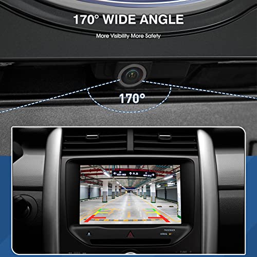 ACAUTO Rear View Backup Reverse Camera Compatible with Ford Edge 2011-2015, for Lincoln MKX 2011-2013 Parking Backup Assist Camera OE Number BT4Z-19G490-B, BT4Z-19G490-A, DT4T-19G490-AB, ET4Z-19G490- - Image 4