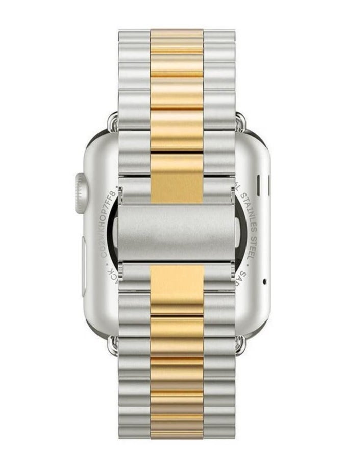 ELTRAZONE - Stainless Steel Strap Metal Bracelet for Apple Watch Series 6/5/4/3/2/SE - 38/40 mm - Image 1