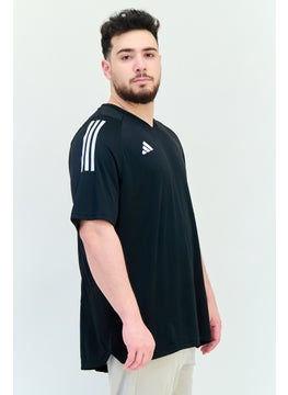 Adidas Men Sportswear Fit Short Sleeve Tiro23 Pro Training Jersey, Black  - Image 2