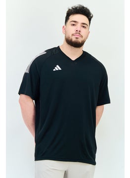 Adidas Men Sportswear Fit Short Sleeve Tiro23 Pro Training Jersey, Black  - Image 1