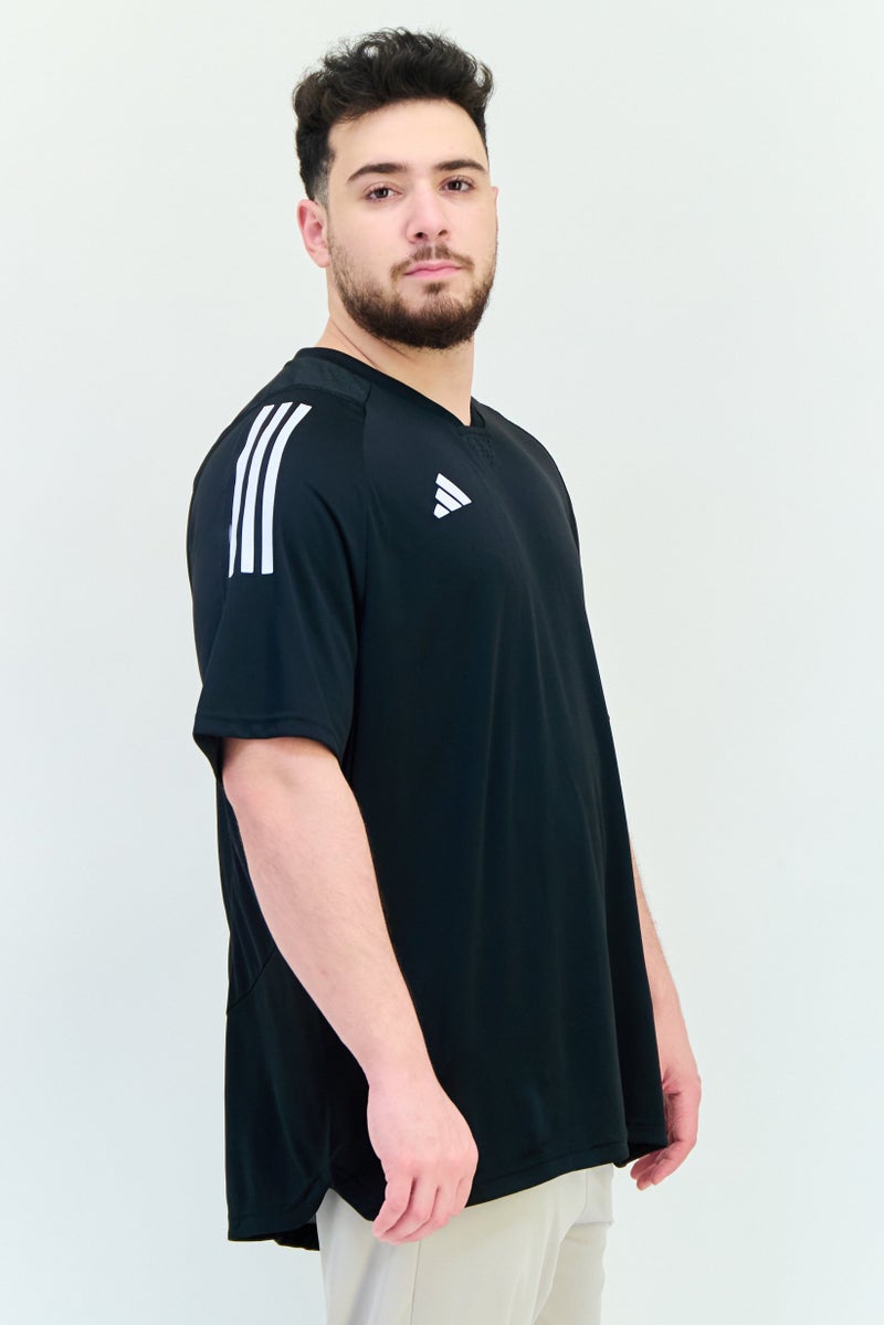 Adidas Men Sportswear Fit Short Sleeve Tiro23 Pro Training Jersey, Black  - Image 2