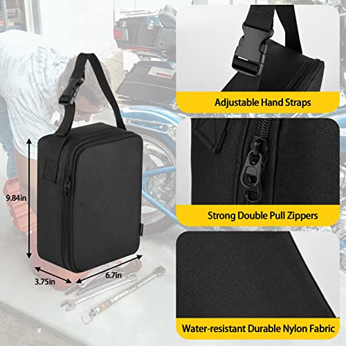 Homakover Carrying Case Compatible with VacLife Tire Inflator Air Compressor Portable Air Pump for Car Bikes, Protective Storage Replacement Travel Bag with Handle for Easy Portability - Case Only - Image 3