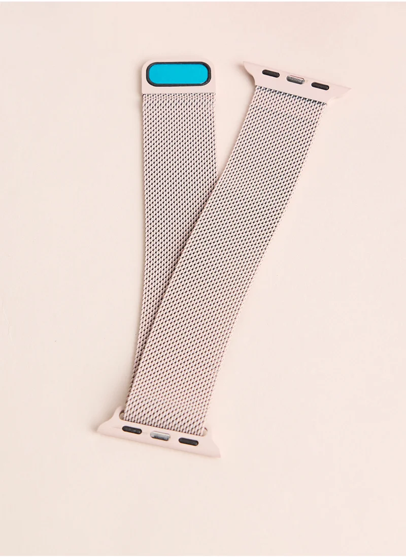 COCONUT LANE Magneticdustypink Apple Watch Strap 38/40