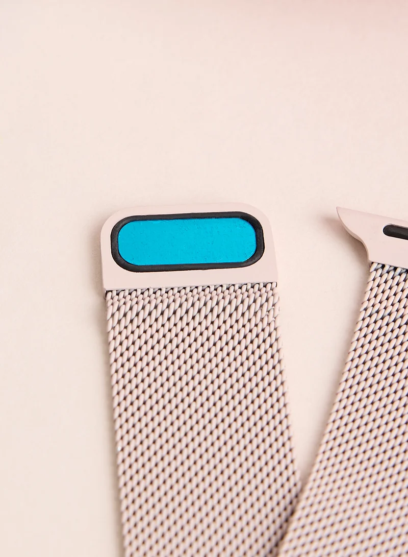 COCONUT LANE Magneticdustypink Apple Watch Strap 38/40