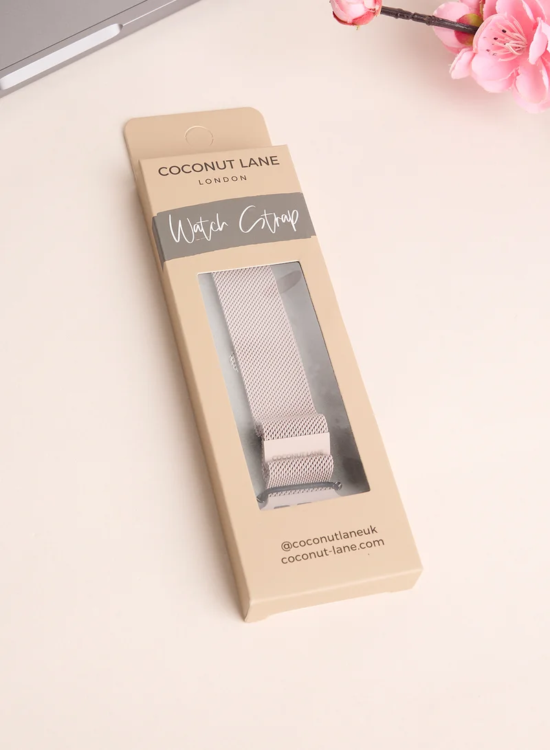 COCONUT LANE Magneticdustypink Apple Watch Strap 38/40