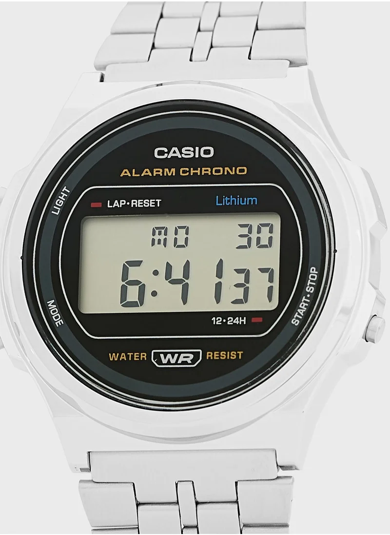 CASIO Steel Strap Digital Watch