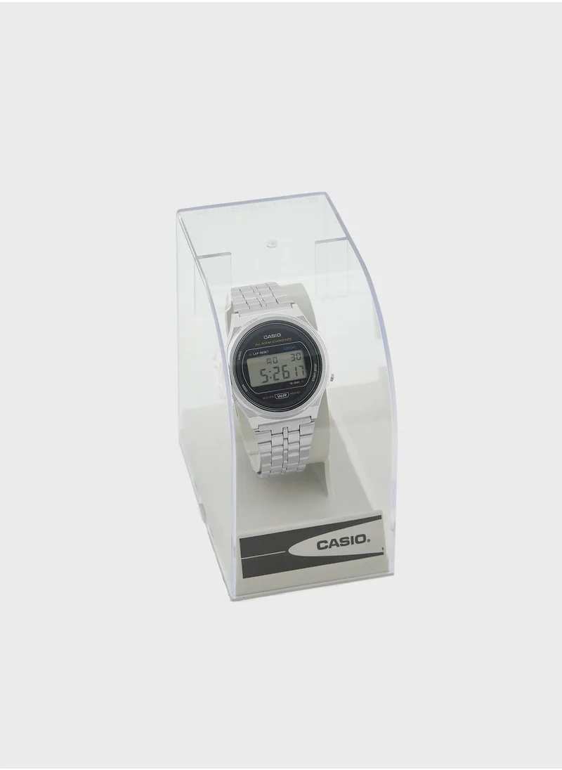 CASIO Steel Strap Digital Watch