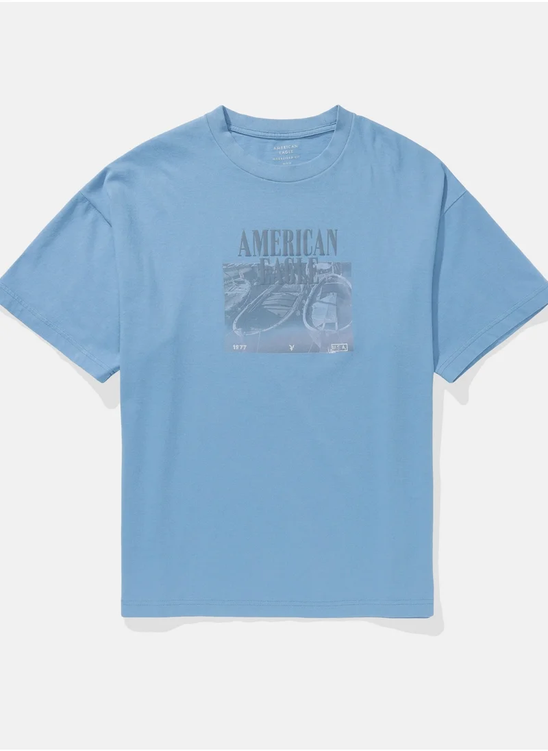 American Eagle AE Boxy Graphic T-Shirt