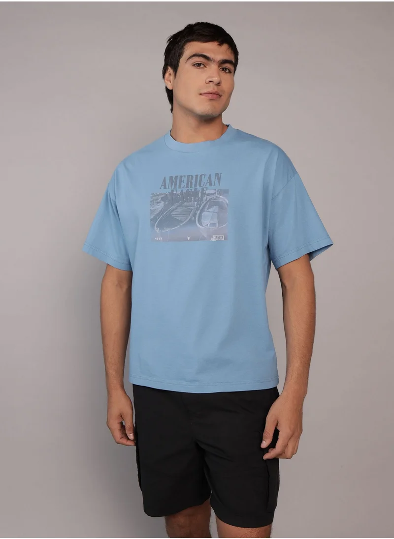 American Eagle AE Boxy Graphic T-Shirt