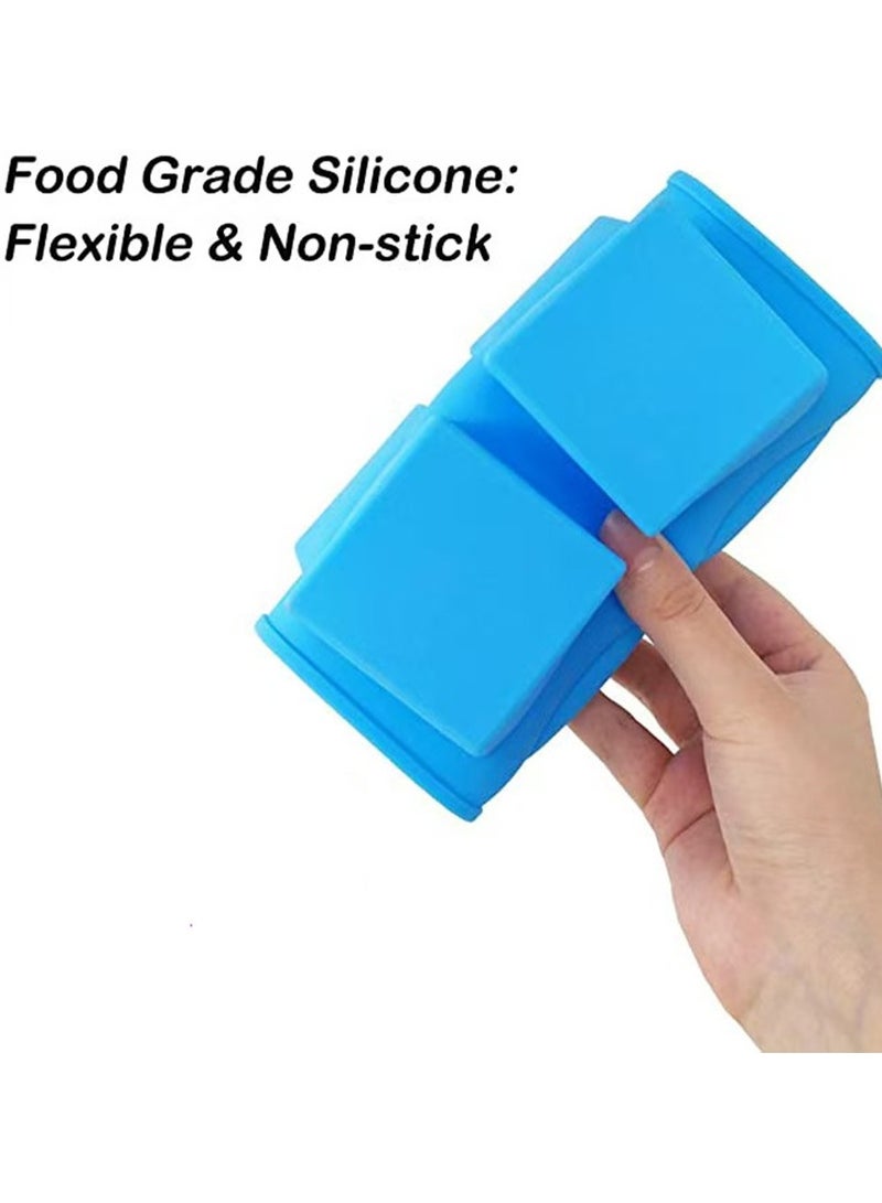 6 تجويف الصابون القالب مربع لصنع الصابون مستطيل DIY الصابون اليدوي شكل علبة كعكة القالب - Image 3