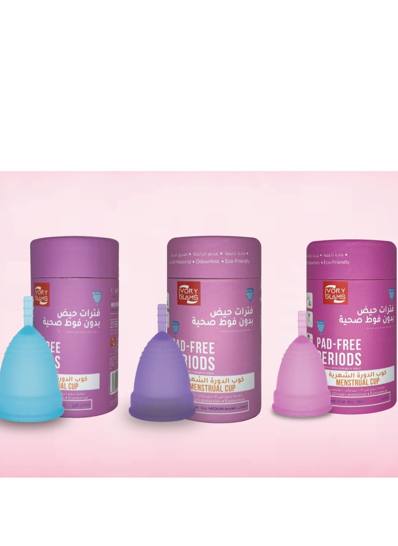 IVORY GLAMS - Menstrual Cup - Medium - Image 1