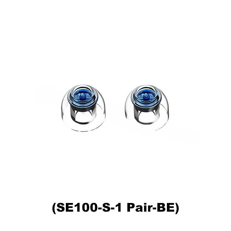 Shanling Se100 HiFi Silicone Ear Tips for In-Ear Headphones, Blue, Size S - Image 1