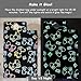 MORAIS Toddler Nap Mat with Removable Pillow and Blanket Glow in the Dark 52 x 20 Lightweight and Soft Nap Mat for Preschool Daycare Game - Image 4