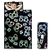 MORAIS Toddler Nap Mat with Removable Pillow and Blanket Glow in the Dark 52 x 20 Lightweight and Soft Nap Mat for Preschool Daycare Game - Image 3