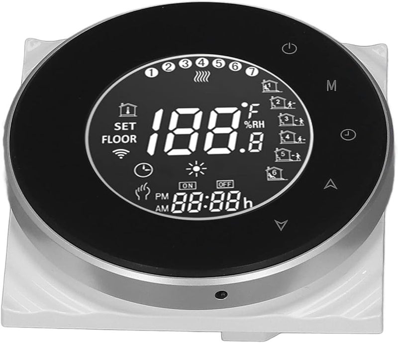 Floor Heating Thermostat Voice Control LCD Remote Access 95 240VAC Home Temperature Management - Image 4