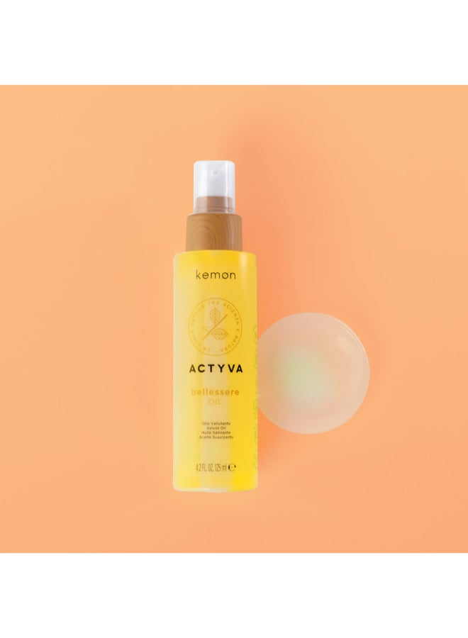 Kemon Actyva Bellessere Oil SN Velian 125ml - for All Hair Type - Image 4