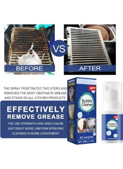 Generic Bubble Cleaner Foam Spray,Simple & Powerful Kitchen Degreaser,All Purpose Kitchen Bubble Cleaner,Limescale Remover,Strong Stain Removing Fat & Oil Foam Cleaner,for Kitchen,Oven,Stove,Grill  - Image 5