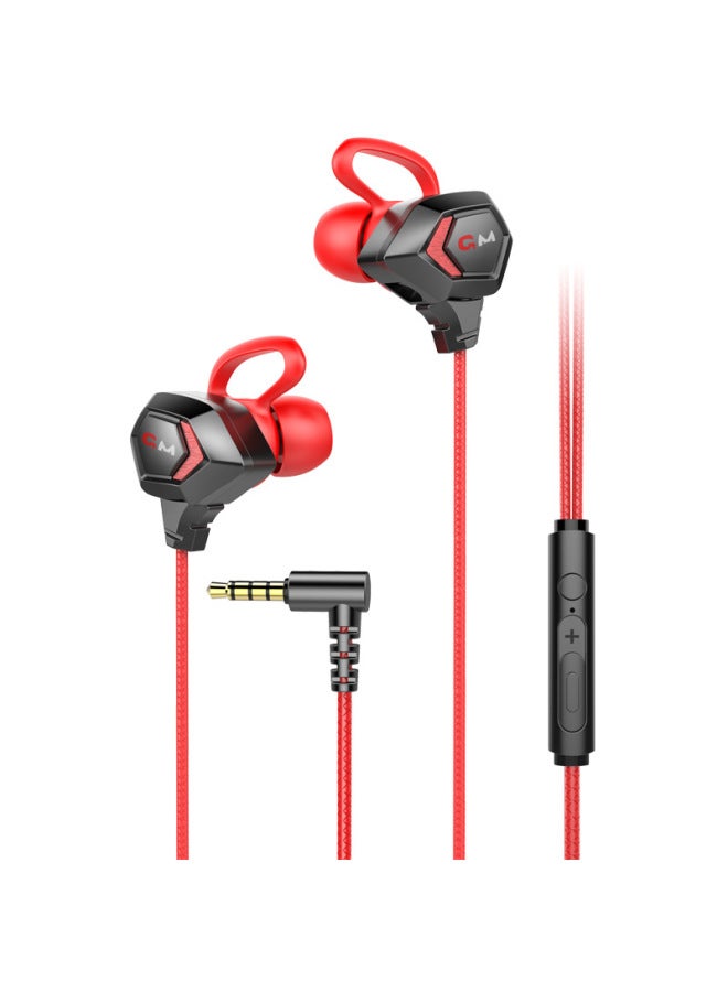 Neutral New Sports Headphones In-ear Transparent Heavy Bass Running Chicken Game Wired Headphones Around The Ear - Image 1