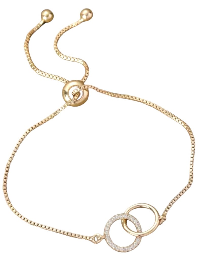 YUCCA Luxury Adjustable Copper Bracelet for Women for Daily Use, Party and Wedding - Image 3