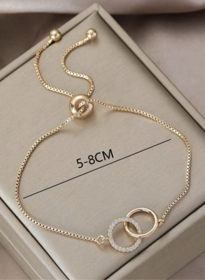 YUCCA Luxury Adjustable Copper Bracelet for Women for Daily Use, Party and Wedding - Image 2