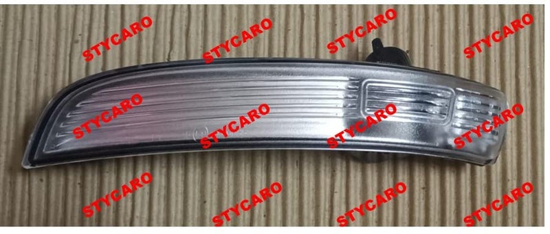 STYCARO مؤشر مرآة الجانب الأيسر والأيمن مع لمبة متوافق مع فورد إيكوسبورت 2012-2021 - مجموعة من 2 أصفر - Image 4