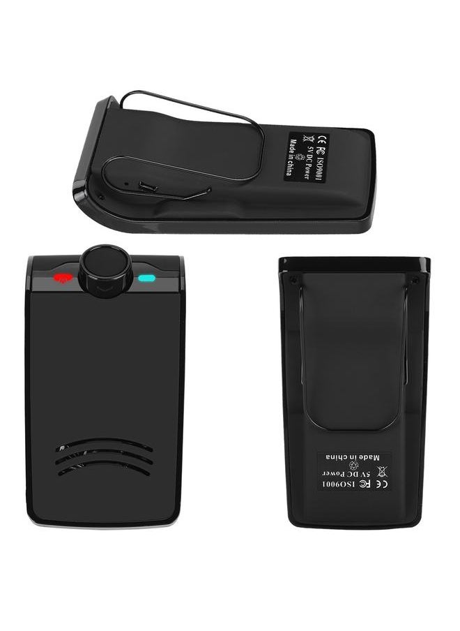 Thoraya Wireless Bluetooth Handsfree Car Kit Speakerphone Sun Visor Clip Microphone Speaker  - Image 1