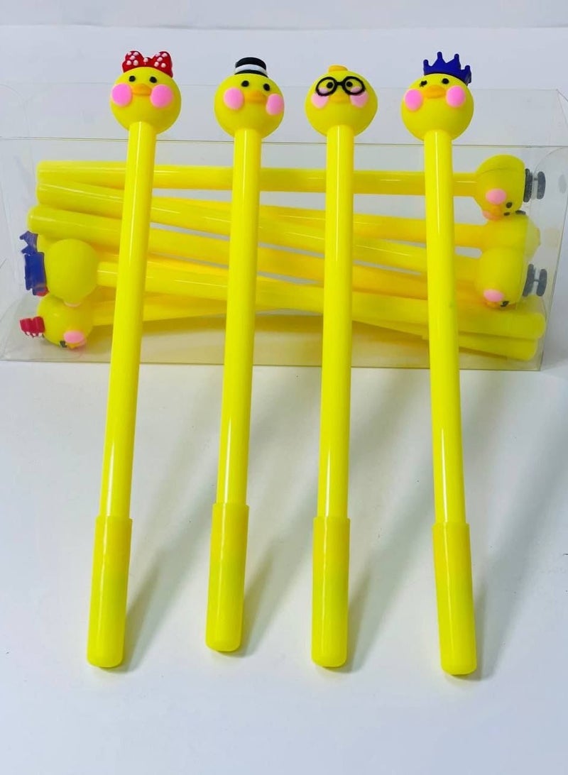 القلم الچيل المختلفة لون الحبر أزرق قلم  العلبة : ١٢ قلم مناسبة للطلاب والمكتب والمدرسة والأصدقاء والأطفال - Image 3