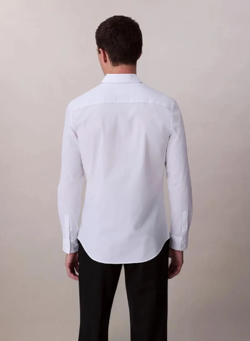Calvin Klein Supima Stretch Cotton Slim Shirt