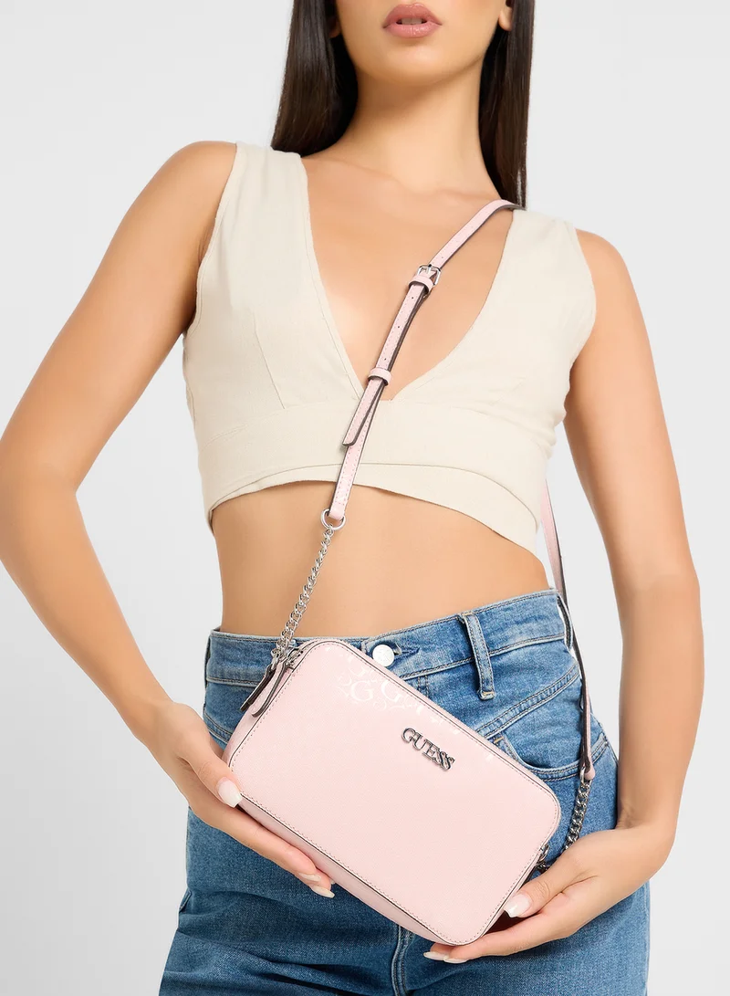 GUESS Tidewood Mini Compartment Crossbody