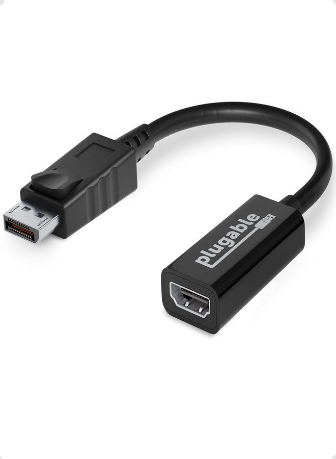 Plugable Active DisplayPort to HDMI 2.0 Adapter (Supports displays up to 4K / UHD / 3840x2160@60Hz) - Image 1