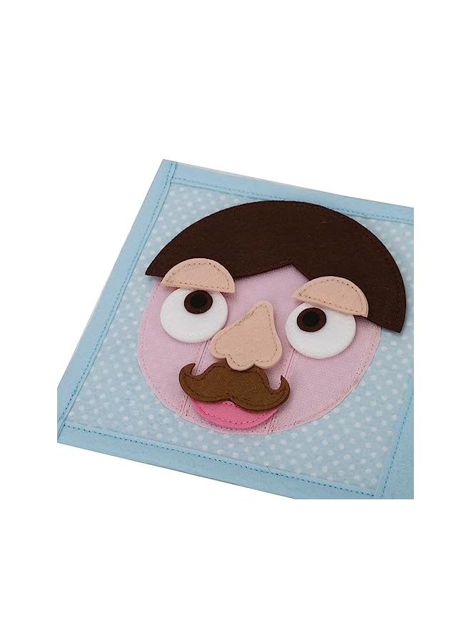 IAF Toddler Quiet Activity Book, Faces Book for Kids Early Education, Preschool Kindergarten Learning Activities, Autism Sensory & Travel Toys, Gifts for Girls and Boys 2-8 Years - Image 2