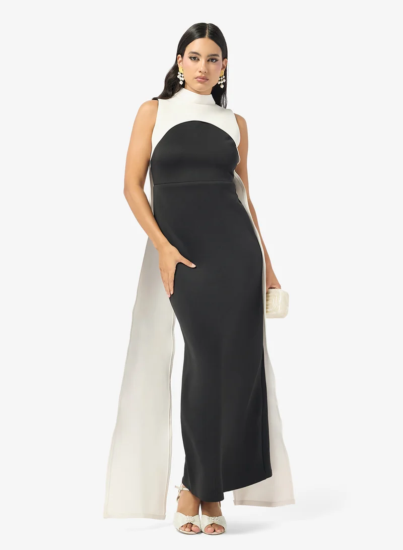 Golden Apple  High Neck Maxi Dress for Women | Best Price UAE