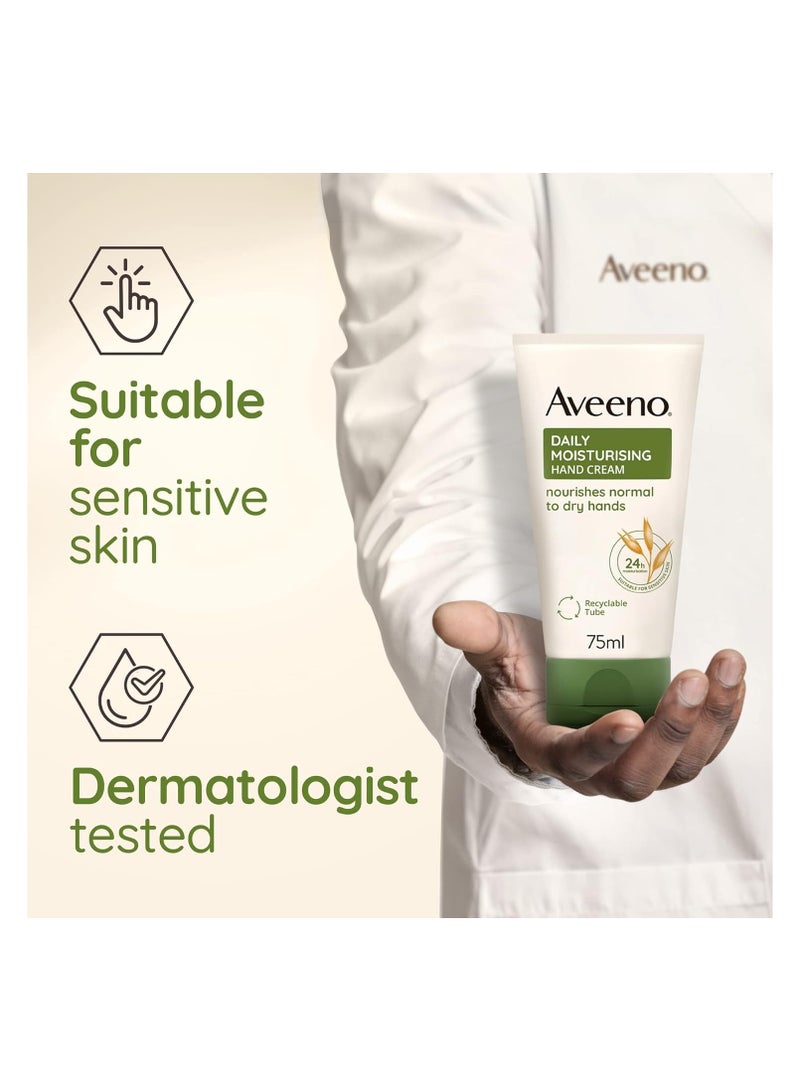 Aveeno, Hand Cream, Daily Moisturising, 75 ml - Image 4