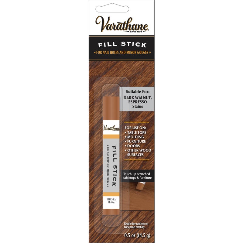 Varathane Wood Fill Stick, 3.2 oz, Dark Walnut/Espresso - Image 1
