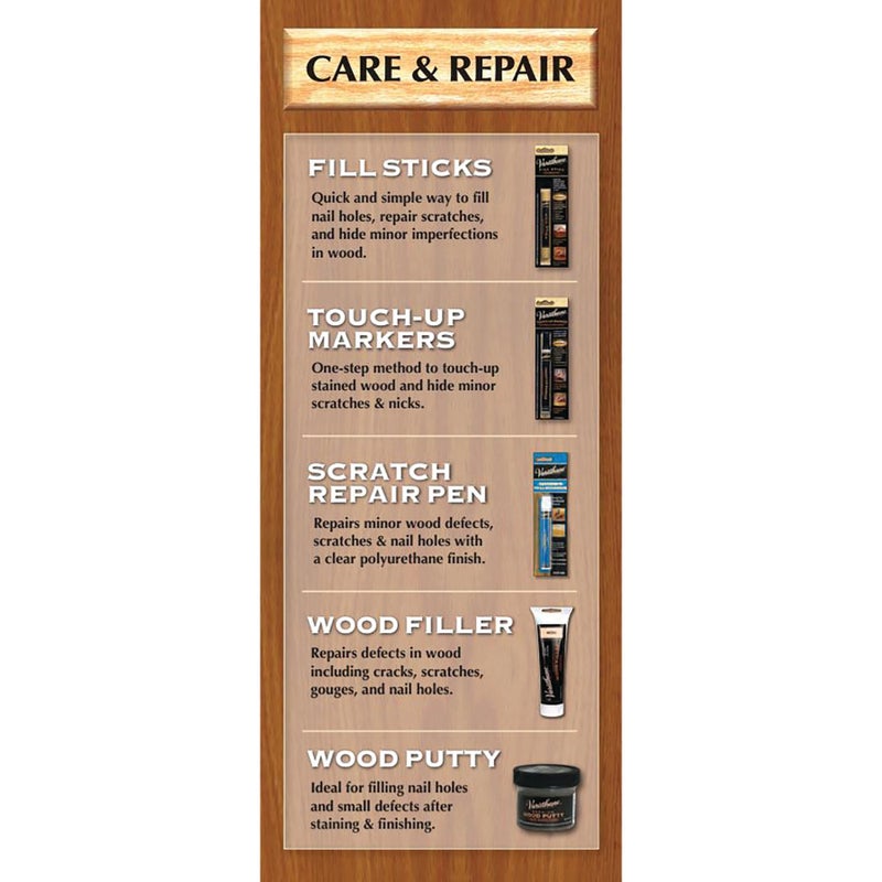 Varathane Wood Fill Stick, 3.2 oz, Dark Walnut/Espresso - Image 5