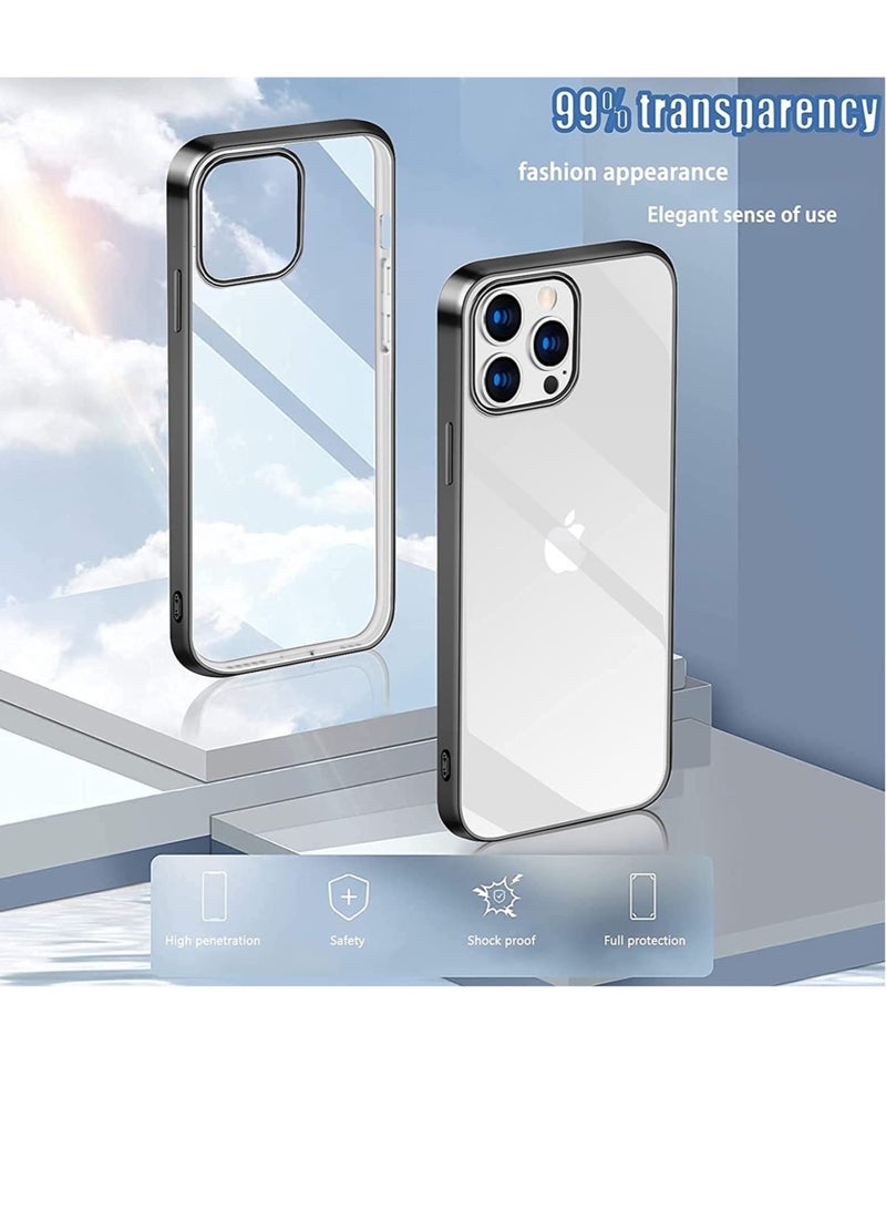 ELTRAZONE iPhone 13 Pro Case Slim Thin Flexible Silicone Shockproof TPU Cover Protective Phone Case - Image 2