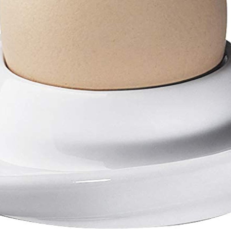 Küchenprofi Set of 2 Egg Cups with Oval Base, White Porcelain Egg Holders for Hard or Soft Boiled Eggs, 3.5-Inch by 4-Inch - Image 5
