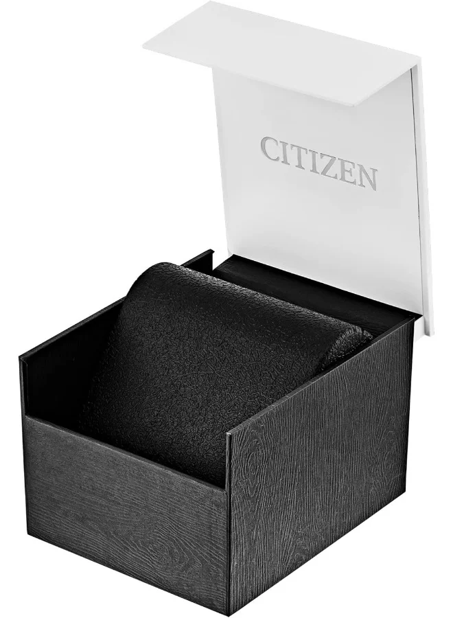 CITIZEN Women's Stainless Steel Strap with Gold Plating Quartz Standard Watch EQ0603-59P - 27.5 mm