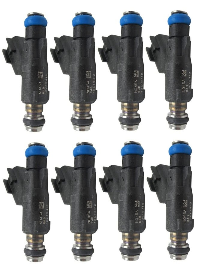 EPSIRMP 12613412 8pcs Fuel Injectors Compatible with Chevrolet Express Silverado Suburban 2500 3500 GMC Savana Sierra 2500 3500 Yukon XL 2500 6.0L V8 FJ1089 217-3412 - Image 1