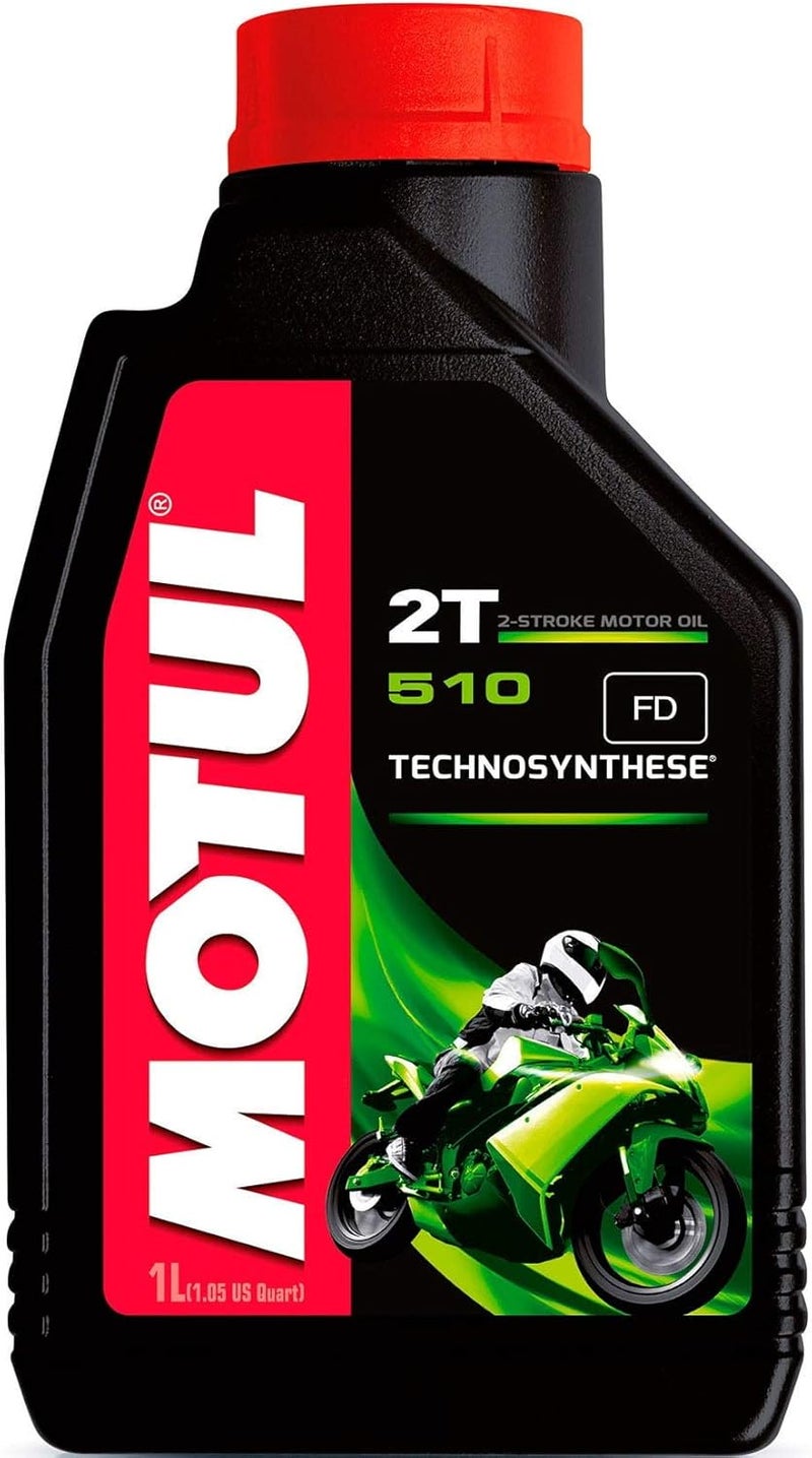 Motul 510 2T Pre-Mix / Oil Injection 2-Stroke Motor Oil - 1 Liter - Image 5