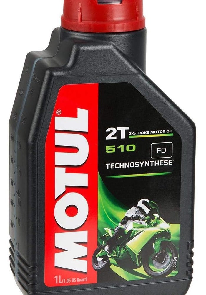 Motul 510 2T Pre-Mix / Oil Injection 2-Stroke Motor Oil - 1 Liter - Image 3