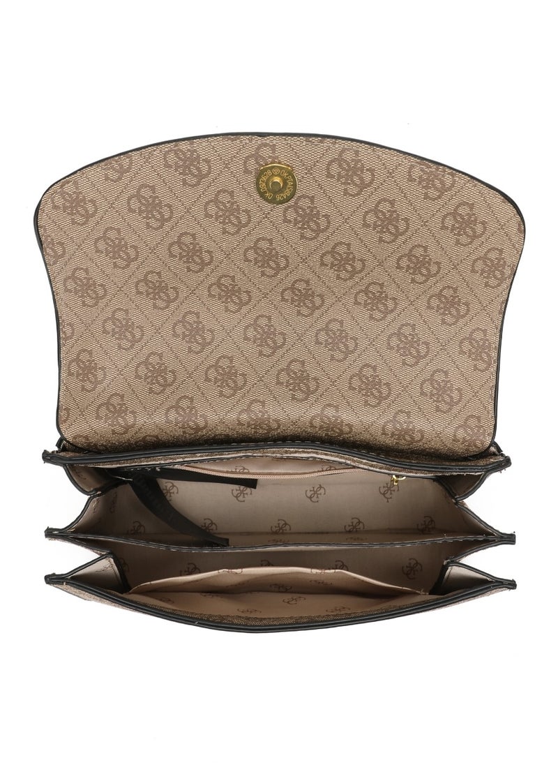 GUESS - GUESS G James Logo Convertible Xbody Flap Bag - Image 1