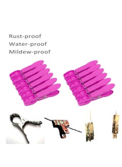 Y&D 48 Pack Colorful Plastic Clothespins Heavy Duty Laundry Clothes Pins Clips Pegs Drying Line Small Colored for Outdoor Clothesline Crafts Package Lanundry Bathroom or Kitchen  - Image 4