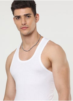 Platinum Collection Double-Knit 100% Cotton Mens Vest Undershirt Tank Top Ultrasoft Breathable Sleeveless Sando Pack of 3 - pzsku/Z329646250DA9272BEDA2Z/45/_/1726844797/447b0445-394a-4f62-9c31-6a9ace3454a2