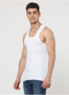 Platinum Collection Double-Knit 100% Cotton Mens Vest Undershirt Tank Top Ultrasoft Breathable Sleeveless Sando Pack of 3 - pzsku/Z329646250DA9272BEDA2Z/45/_/1726844806/c2eb13c0-f4f7-4d13-88d9-189784cb1d21