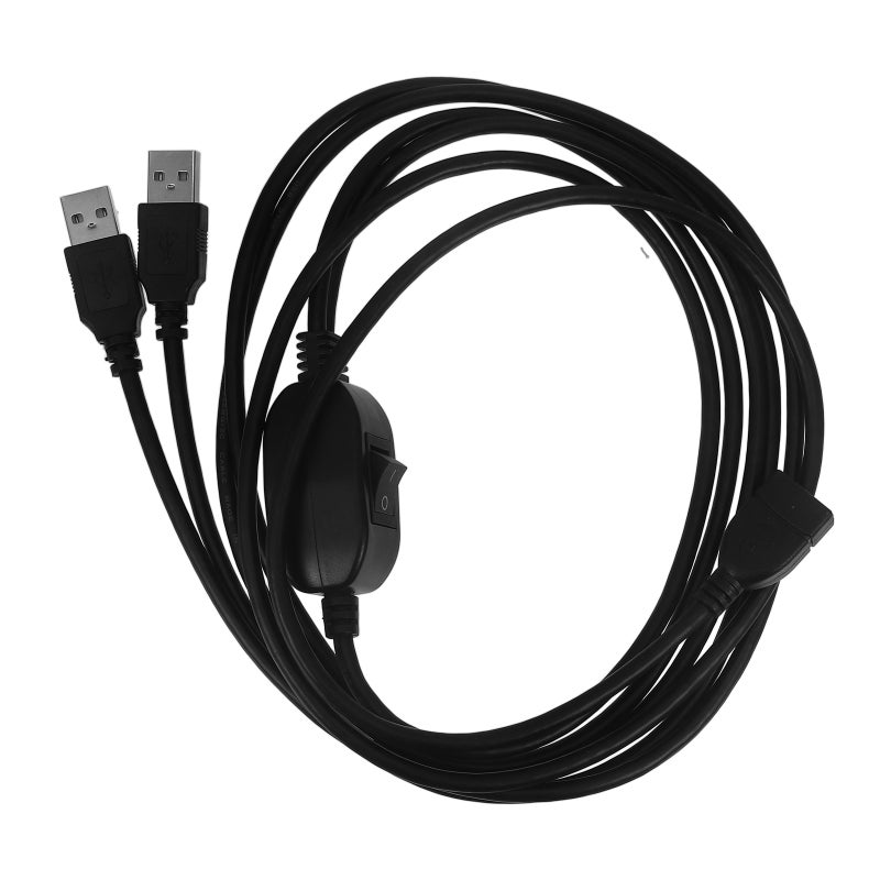 Usb Printer Cable, Dual Usb Adapter for Efficient Data Transfer and Device Sharing - Image 1