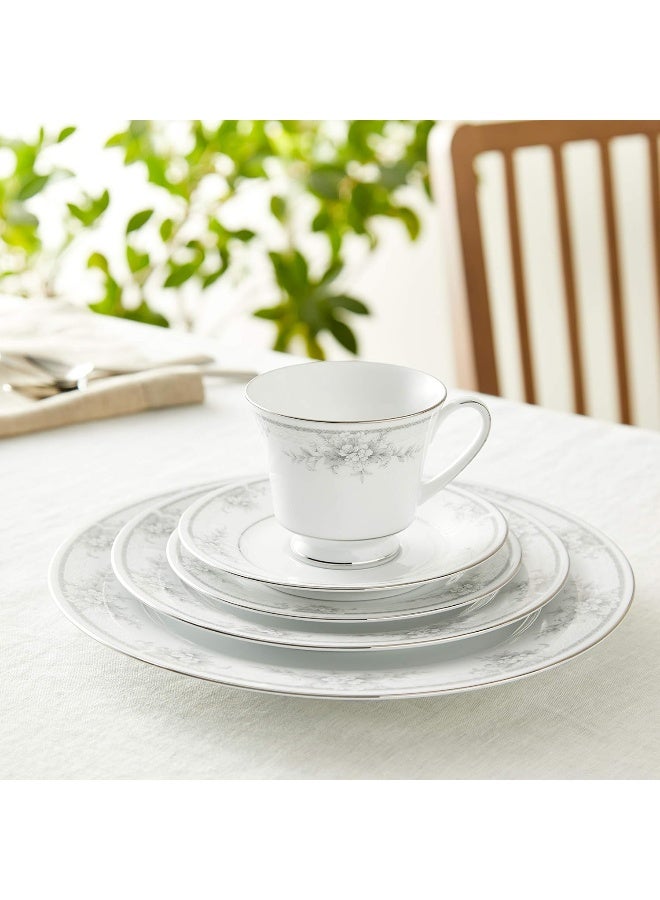 Noritake نوري تاك سويت ليلااني طقم تقديم 5 قطع أبيض - Image 2