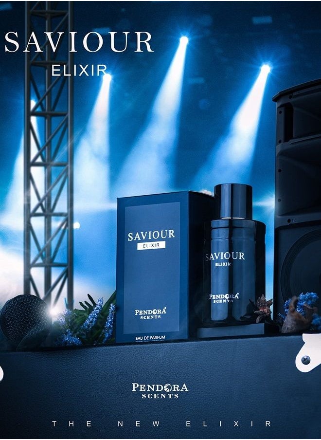 Saviour Elixir Men's Eau de Parfum Fragrance for him 3.4 Fl Oz by PARIS CORNER PERFUMES (Saviour Elixir)