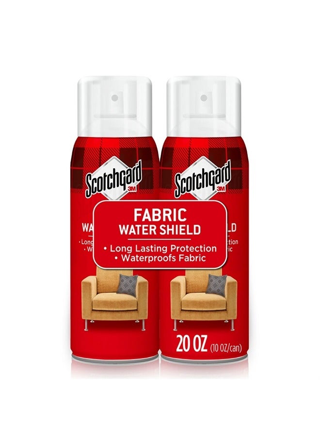 Scotchgard - Fabric Water Shield, Water Repellent Spray for Spring and Summer Clothing and Household Upholstery Items, Long-Lasting Protection for Seasonal Fabric, Two 10 Oz Cans (Pack of 2) - Image 1