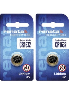 Renata 2-Pieces Renata CR1632 Swiss Made Lithium 3V Batteries  - Image 1